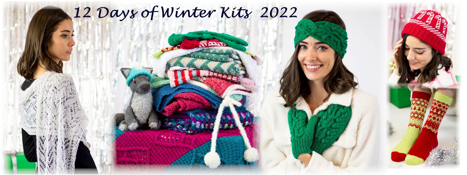 12 Days of Winter 2022 Kits from Universal Yarn